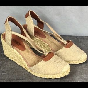 👞 Ralph Lauren CALA Linen Espadrille Super Cute